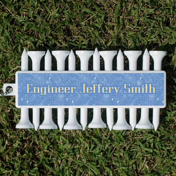 Custom Engineer Quotes Golf Tees & Ball Markers Set (Personalized)