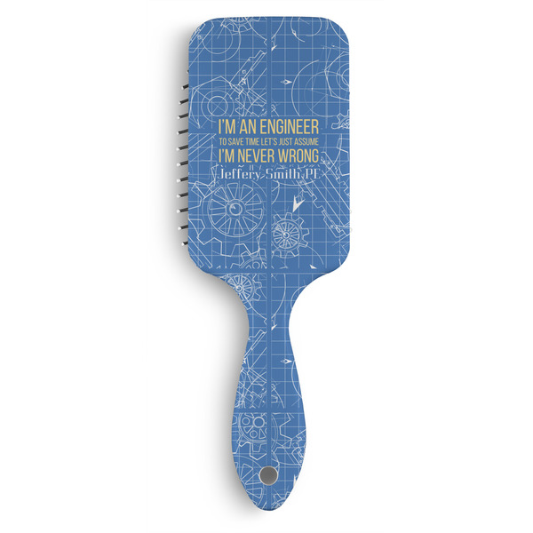 Custom Engineer Quotes Hair Brushes (Personalized)