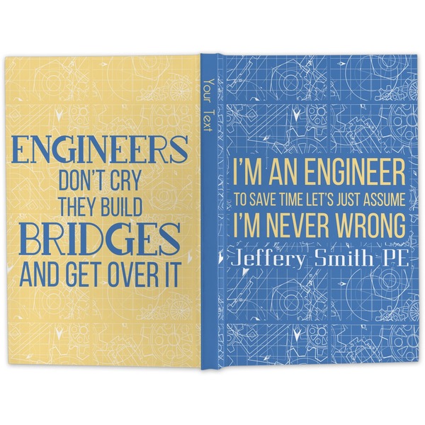 Engineer Quotes Hard Cover Journal - Apvl