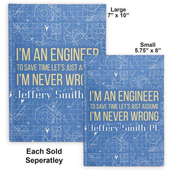 Engineer Quotes Hard Cover Journal - Compare