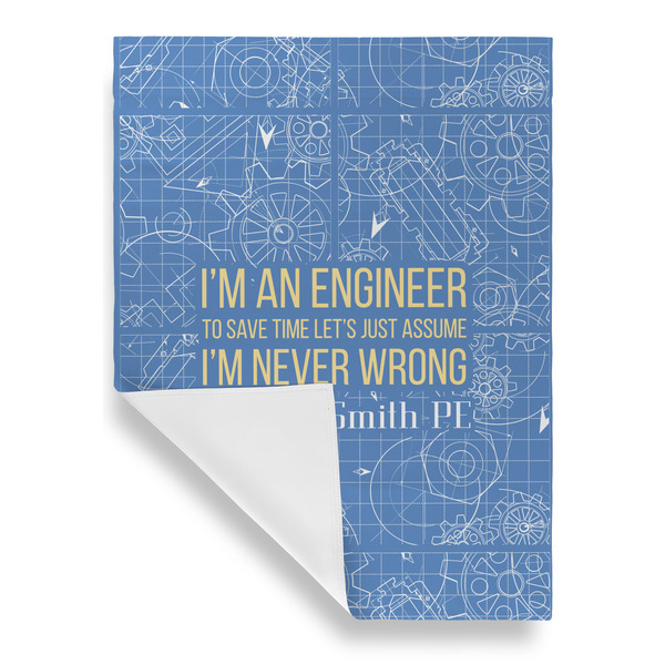 Engineer Quotes House Flags - Single Sided - FRONT FOLDED