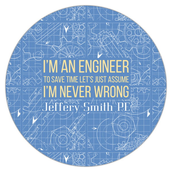 Engineer Quotes Icing Circle - Small - Single