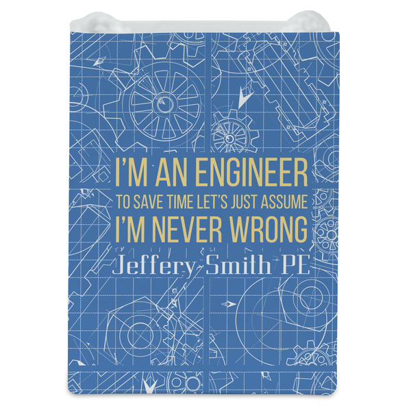 Engineer Quotes Jewelry Gift Bag - Gloss - Front