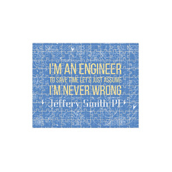 Engineer Quotes 110 pc Jigsaw Puzzle (Personalized)