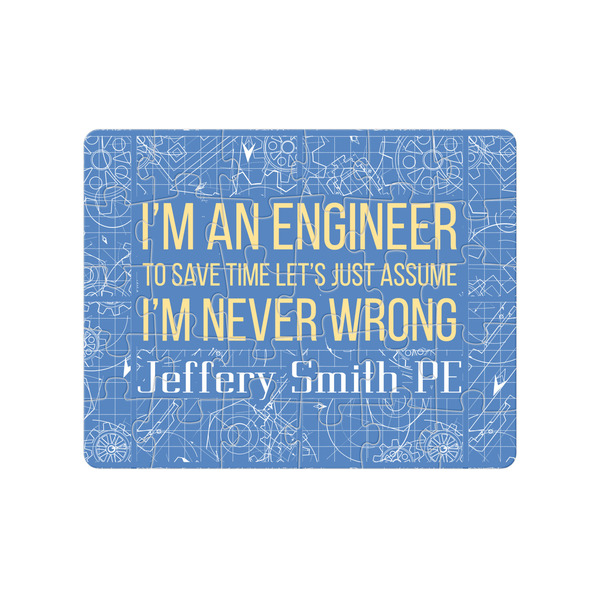Custom Engineer Quotes Jigsaw Puzzles (Personalized)
