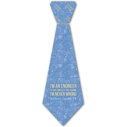 Engineer Quotes Iron On Tie (Personalized)