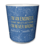 Engineer Quotes Plastic Tumbler 6oz (Personalized)