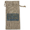 Engineer Quotes Large Burlap Gift Bags - Front