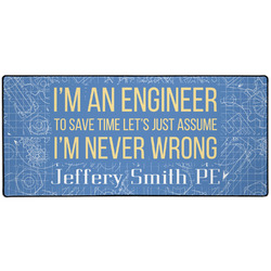 Engineer Quotes 3XL Gaming Mouse Pad - 35" x 16" (Personalized)