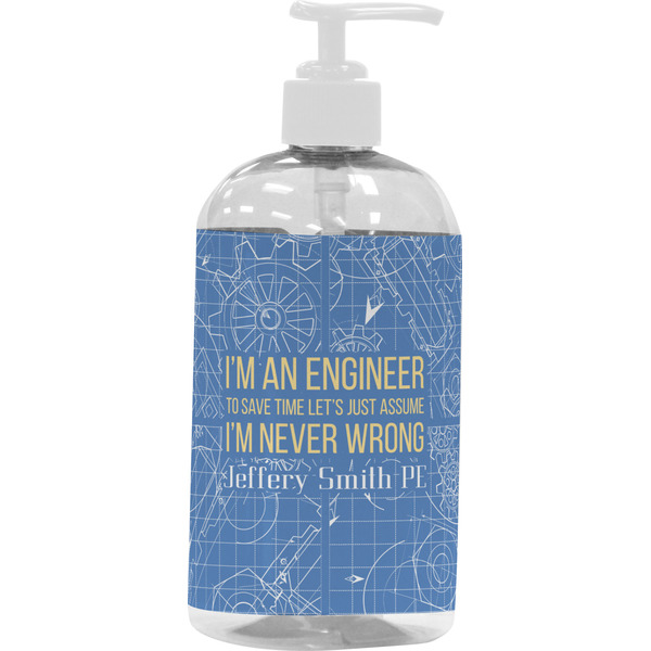 Engineer Quotes Large Liquid Dispenser (16 oz) - White