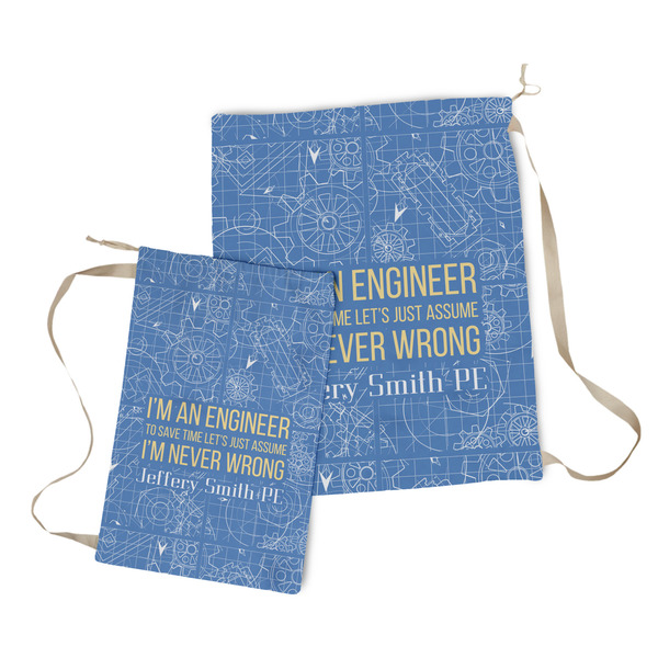 Engineer Quotes Laundry Bag - Both Bags