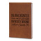 Engineer Quotes Leatherette Journals - Large - Double Sided - Angled View