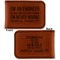 Engineer Quotes Leatherette Magnetic Money Clip - Front and Back