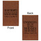Engineer Quotes Leatherette Sketchbooks - Small - Double Sided - Front & Back View