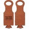 Engineer Quotes Leatherette Wine Tote Single Sided - Front and Back