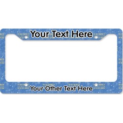 Engineer Quotes License Plate Frame - Style B (Personalized)