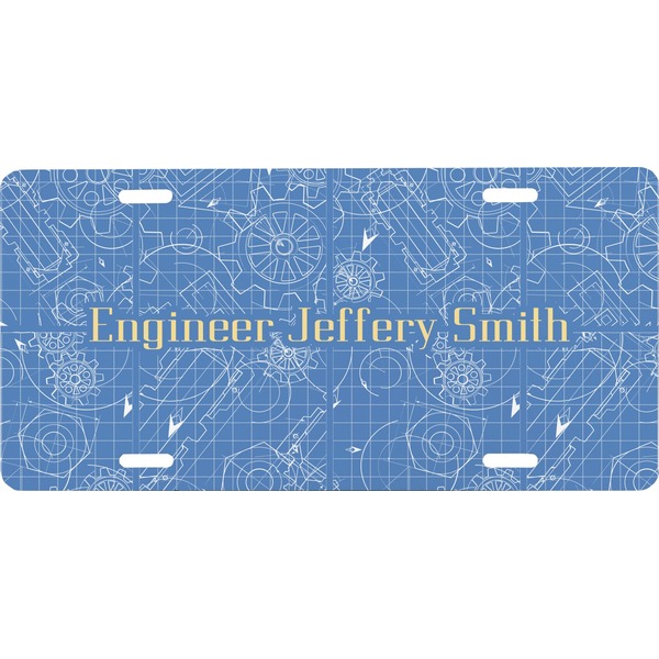 Custom Engineer Quotes Front License Plate (Personalized)