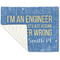 Engineer Quotes Linen Placemat - Folded Corner (single side)