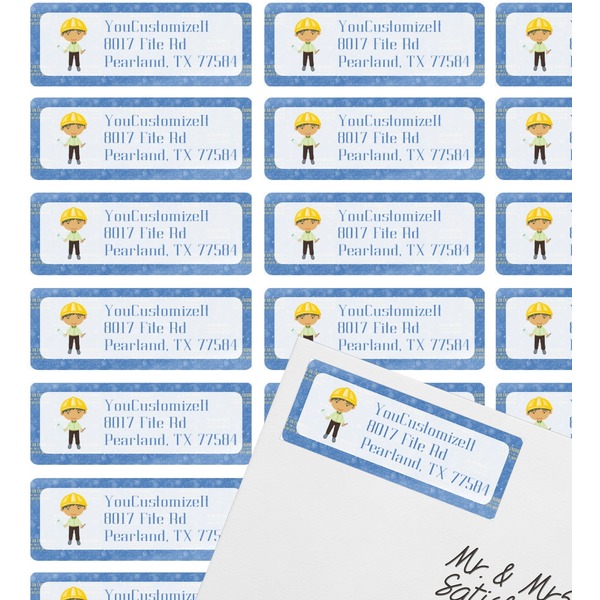 Engineer Quotes Mailing Label on Envelope - Multiple Labels