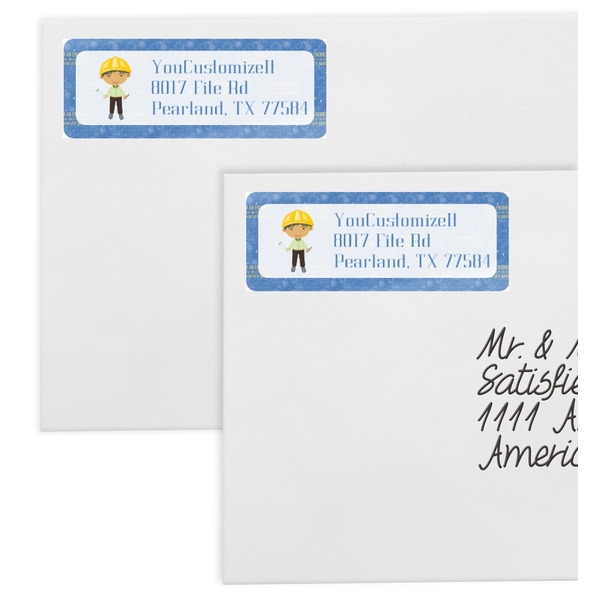 Engineer Quotes Mailing Labels - Double Stack Close Up