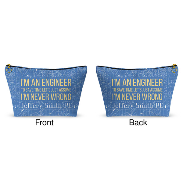Engineer Quotes Makeup Bag (Front and Back)
