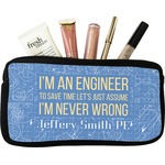 Engineer Quotes Makeup / Cosmetic Bag - Small (Personalized)