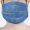 Engineer Quotes Mask - Pleated (new) Front View on Girl