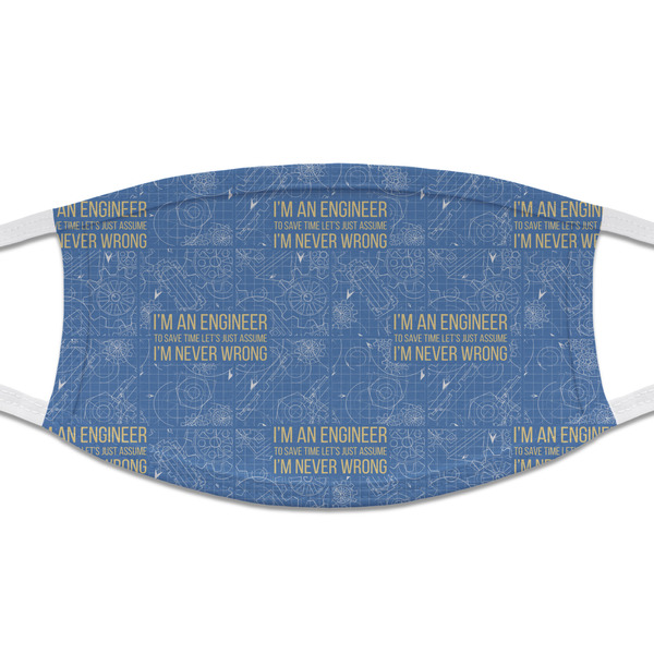 Custom Engineer Quotes Cloth Face Mask (T-Shirt Fabric)