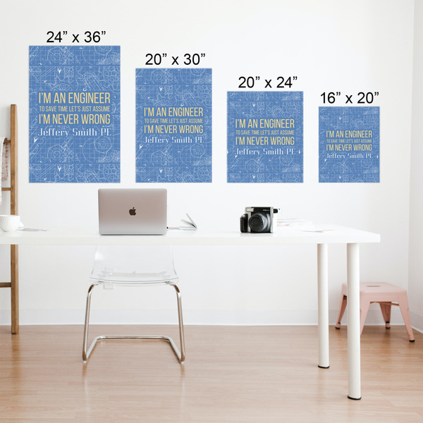 Engineer Quotes Matte Poster - Sizes