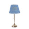 Engineer Quotes Poly Film Empire Lampshade - On Stand