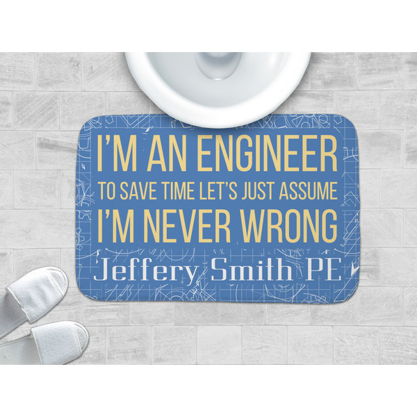 Engineer Quotes Memory Foam Bath Mat - LIFESTYLE 34x21