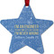 Engineer Quotes Metal Star Ornament - Double Sided w/ Name or Text