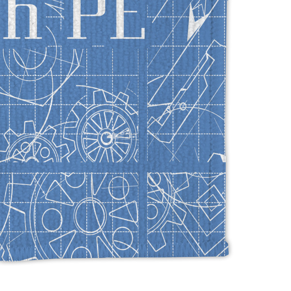 Engineer Quotes Microfiber Dish Rag - DETAIL