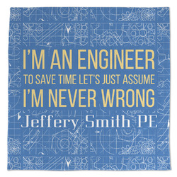 Engineer Quotes Microfiber Dish Towel (Personalized)