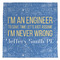 Engineer Quotes Microfiber Dish Towel (Personalized)