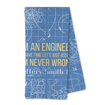 Engineer Quotes Kitchen Towel - Microfiber (Personalized)