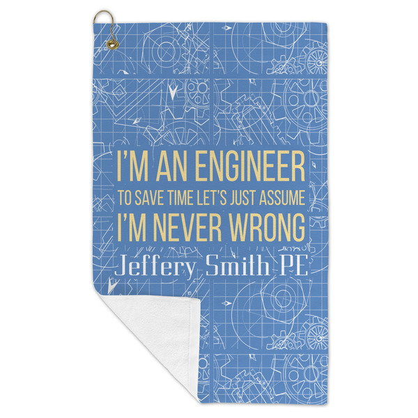 Engineer Quotes Microfiber Golf Towels - FOLD