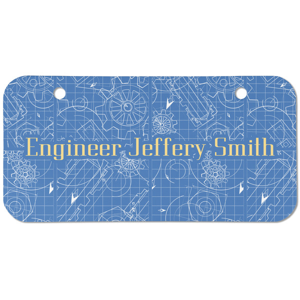 Engineer Quotes Mini Bicycle License Plate - Two Holes