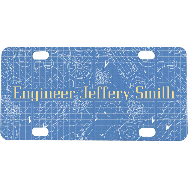 Custom Engineer Quotes Mini/Bicycle License Plate (Personalized)
