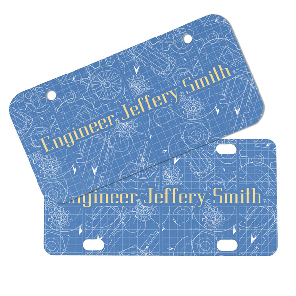 Engineer Quotes Mini License Plates - MAIN (4 and 2 Holes)