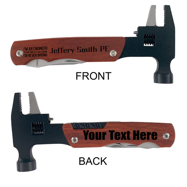 Engineer Quotes Multi-Tool Hammer - APPROVAL (double sided)