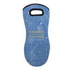 Engineer Quotes Neoprene Oven Mitt w/ Name or Text