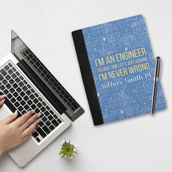 Engineer Quotes Notebook Padfolio - LIFESTYLE (large)