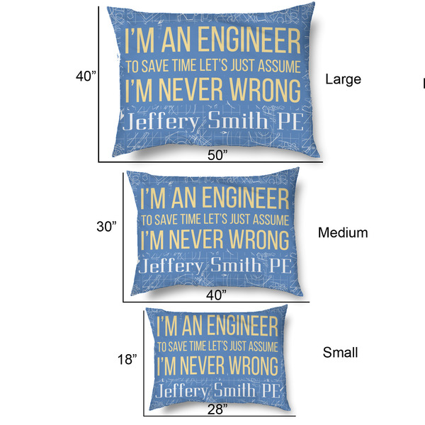 Engineer Quotes Outdoor Dog Beds - SIZE CHART