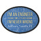 Engineer Quotes Oval Patch
