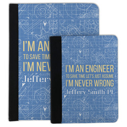 Engineer Quotes Padfolio Clipboard (Personalized)