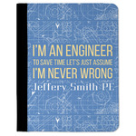 Engineer Quotes Padfolio Clipboard (Personalized)