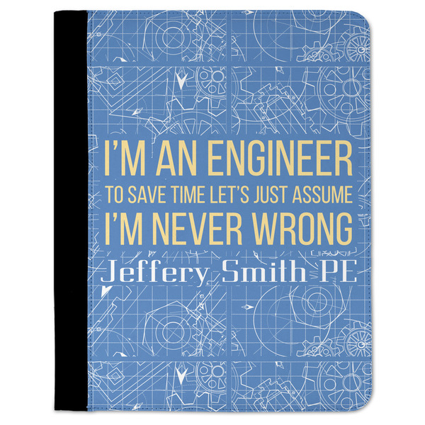 Custom Engineer Quotes Padfolio Clipboard (Personalized)