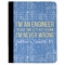 Engineer Quotes Padfolio Clipboards - Large - FRONT