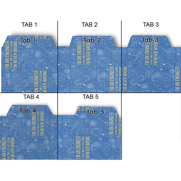 Engineer Quotes Page Dividers - Set of 5 - Approval
